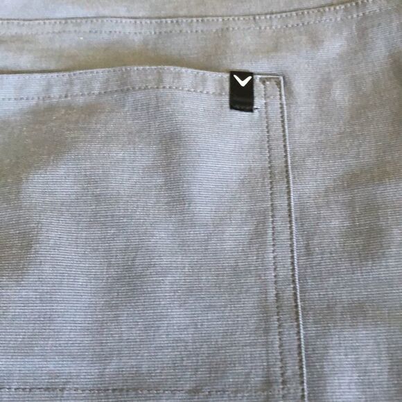 Callaway Golf Big & Tall EverPlay lightweight 5-Pocket Pant dark gray. 46”x36” - Picture 5 of 8